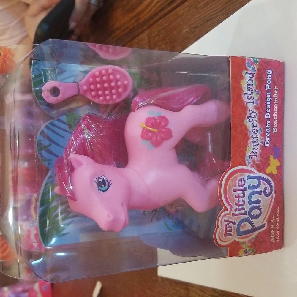 2005 my little pony butterfly island dream design pony beachcomber mib g3